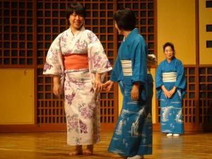 写真：「日本の文化体験フェス」in市民文化祭の様子