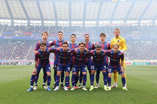 FC東京選手の集合写真