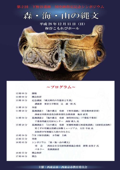 第2回シンポジウム プログラム