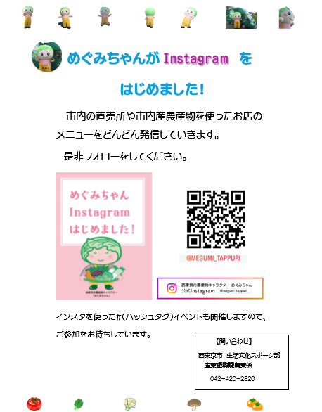 めぐみちゃんInstagramPR