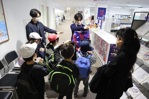 スポーツ振興課での様子の画像