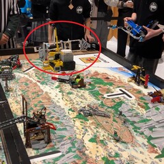 ロボットゲームの様子の写真