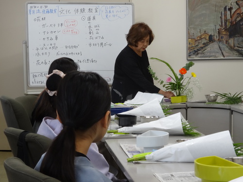 日本の文化体験フェスの様子（1）