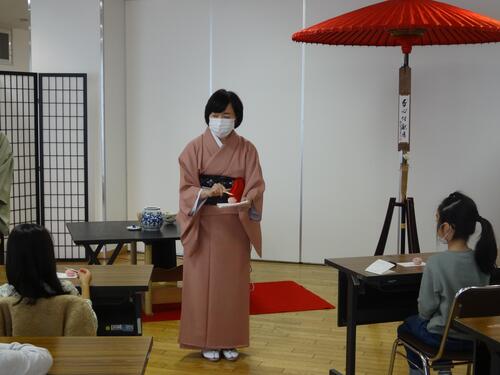 「日本の文化体験フェス」in市民文化祭の様子