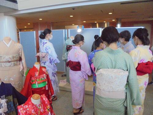 「日本の文化体験フェス」in 市民文化祭の様子