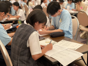 グループワーク（全国平和学習の集い）　