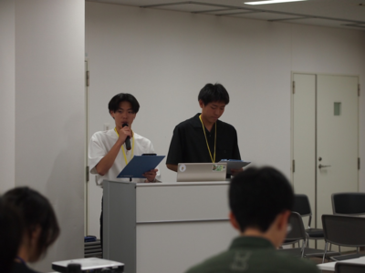 司会はみらプロが務めました!