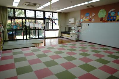 柳沢公民館保育室のようす