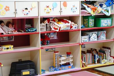 柳沢公民館保育室の様子