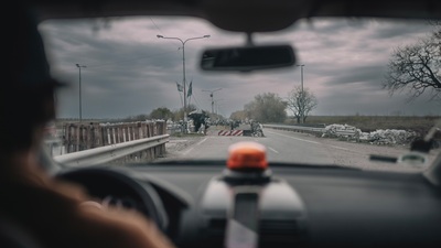 車の中の子供