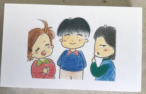 条文カードには西東京市子ども条例の条文が書かれています
