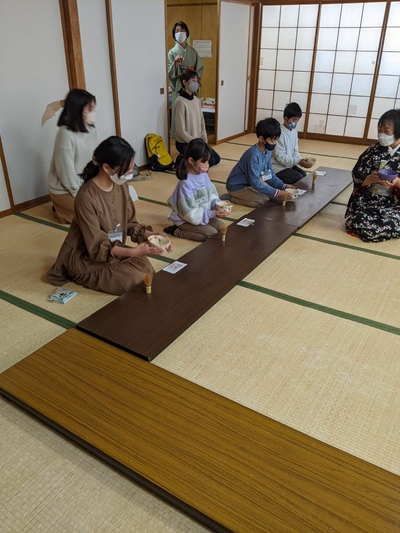 お茶の頂き方について