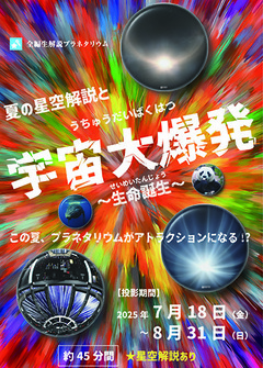 画像：宇宙大爆発ポスター