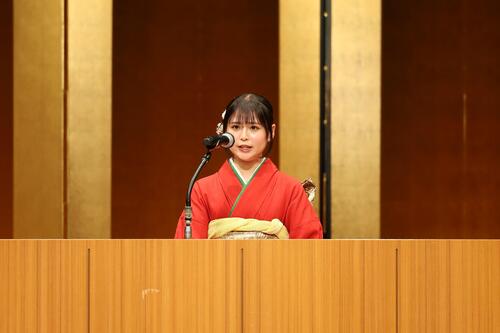 代表者挨拶の画僧8