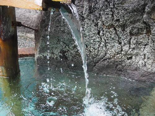 湯野上温泉のお湯