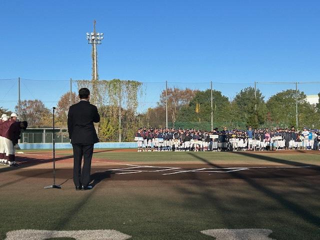 開会式の様子（市長挨拶）の画像