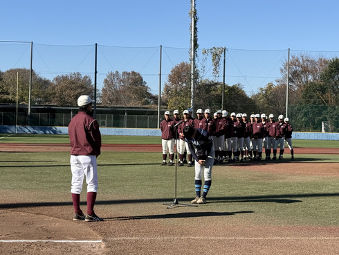 中学生・早稲田大学野球部の皆さまの画像