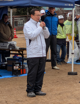 開会式 市長挨拶の画