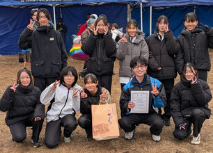 優勝 清瀬二中陸上部2年生チームの画像