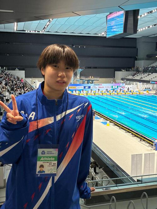 森田選手の写真