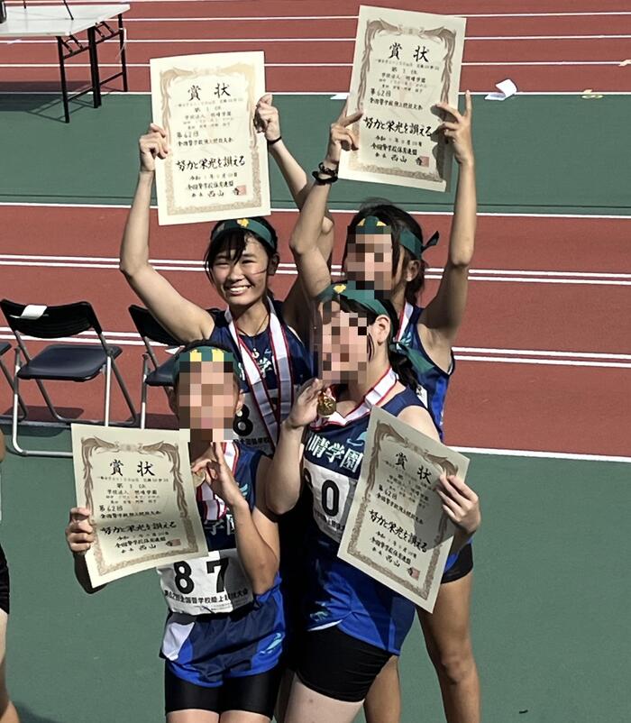 わたSHIGA輝く障スポ2025の試合中の春原選手の写真