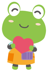 けあけろ（ハート）