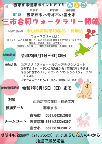 R7第1回ウォークラリー