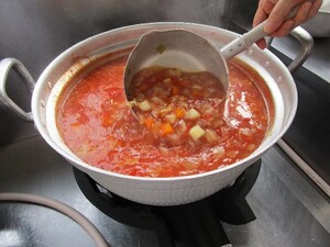 煮込みます