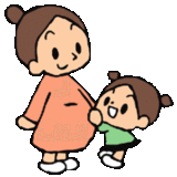 妊婦さんのイラスト