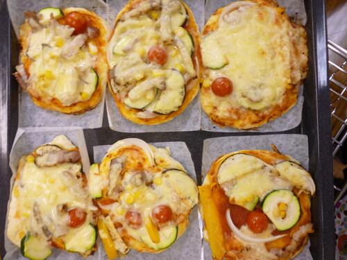 フォカッチャピザ