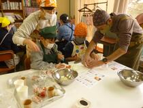 ダッチオーブンピザ