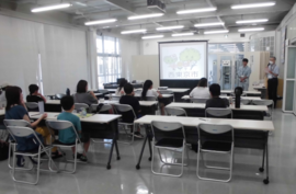 水切り講座の様子