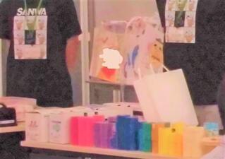 オリジナルうちわ作成中