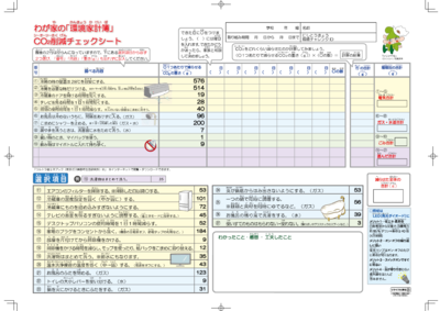 環境家計簿