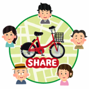 シェアサイクル