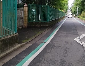 向台中央通り（田無駅北口行）