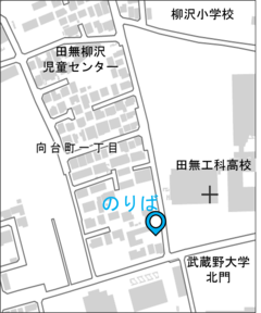 4-2 武蔵野大学北門前マップ