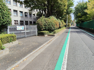向台中央通り(むくのき公園行)