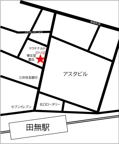 田無駅北口のりば詳細マップ