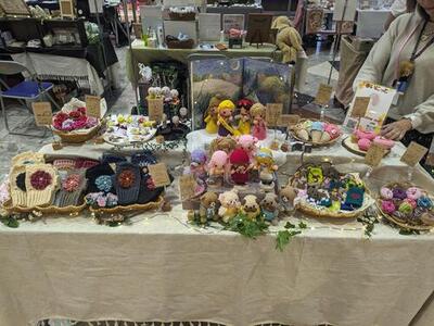 手足が動くあみぐるみや雑貨【販売】の画像