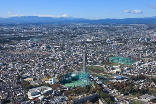 市内上空