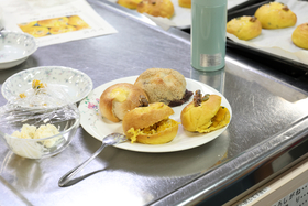 画像：完成したベーグル