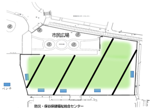 保谷庁舎跡地のイメージ