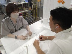 窓口の様子