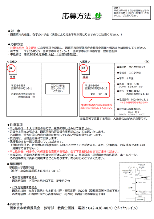 応募方法