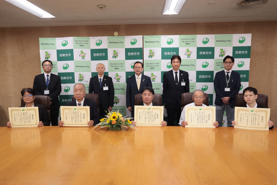写真:令和8年度第1回感謝状贈呈式