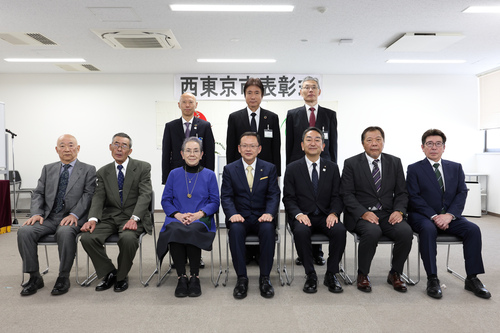 集合写真:技能功労表彰表彰式