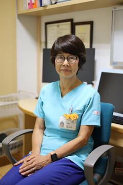 三輪隆子先生写真