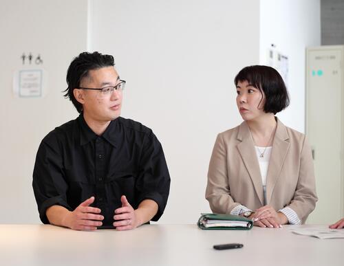 有馬さんと深松さんの写真