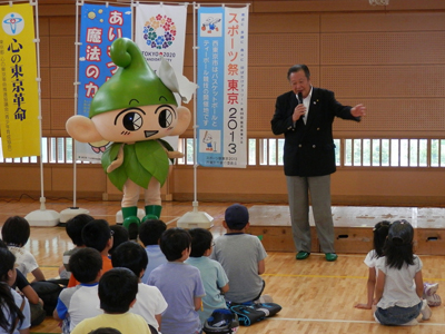 写真：あいさつ・ふれあい・チャレンジプロジェクト